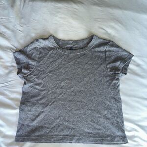 Brandy Melville Heather Gray Kids Tee